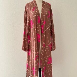 A New Day Women’s Open Front Duster Cardigan Layering Piece‎ Boho Style One Size